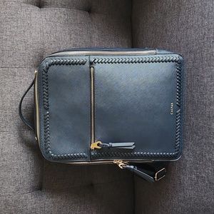 Calpak Navy Kaya Laptop Backpack